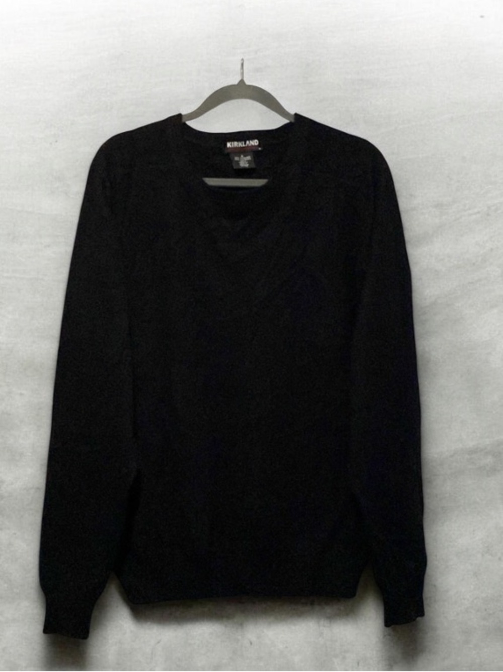Kirkland Signature 💯 Cashmere Crew Neck Pullover Sweater Size M